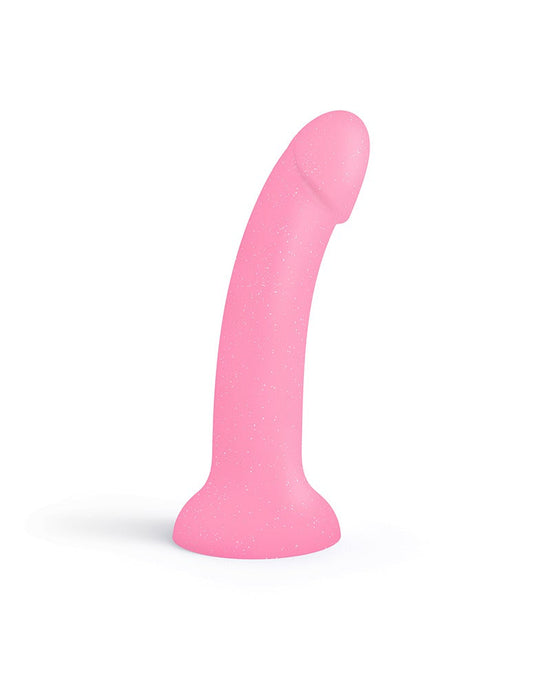Love to Love - Siliconen Dildo Glitzy - Roze Glitters-Laced-up.nl