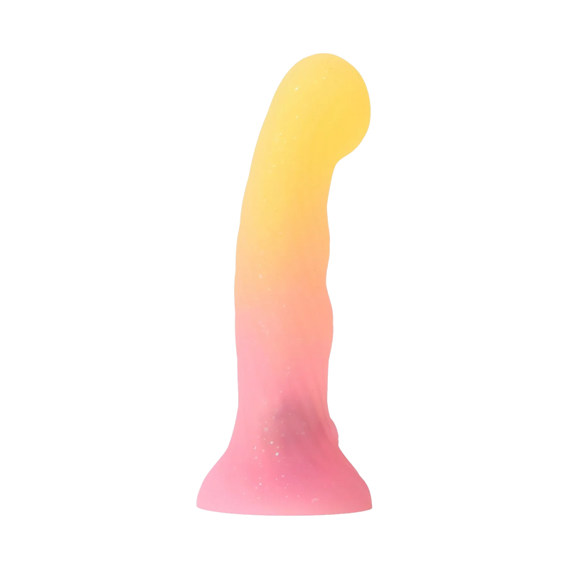 Love to Love - Sugar Bomb - Dildo met LED Verlichting - Roze/Geel-Erotiekvoordeel.nl