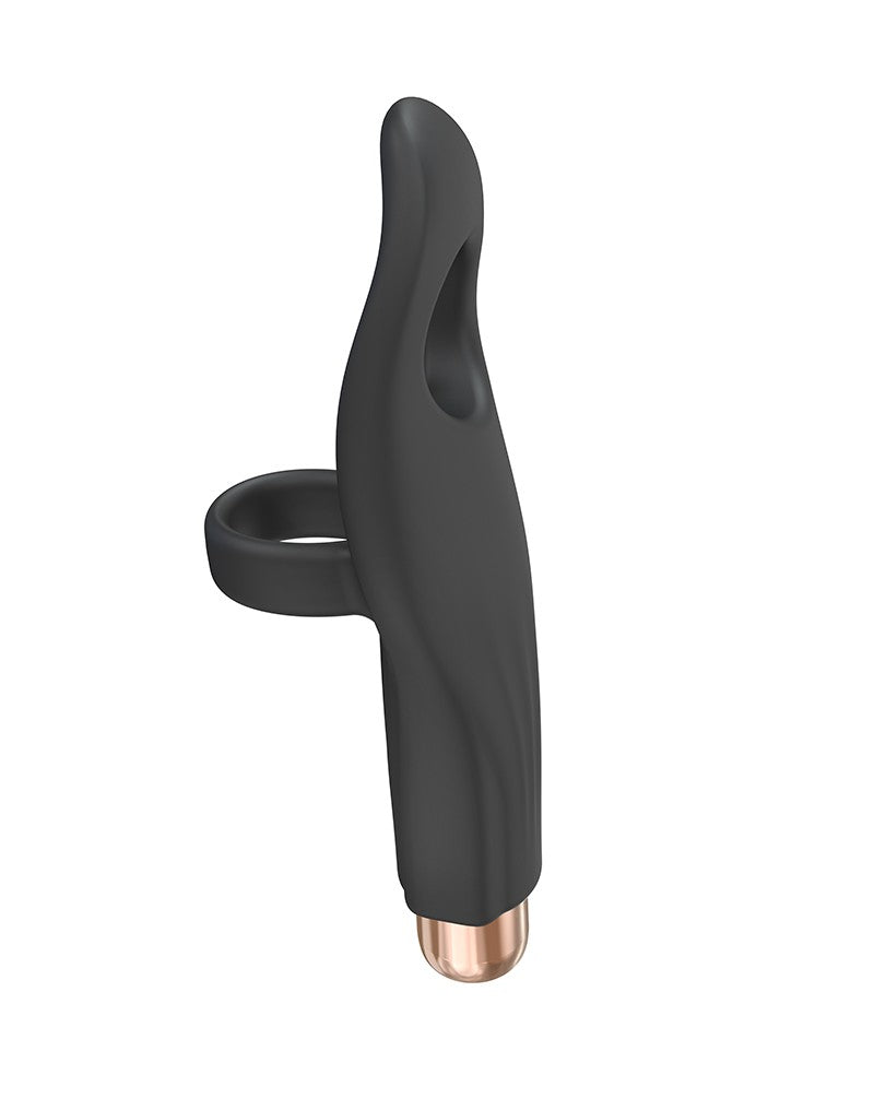 Love to Love - Tickle Me - Vinger Vibrator - Zwart-Erotiekvoordeel.nl