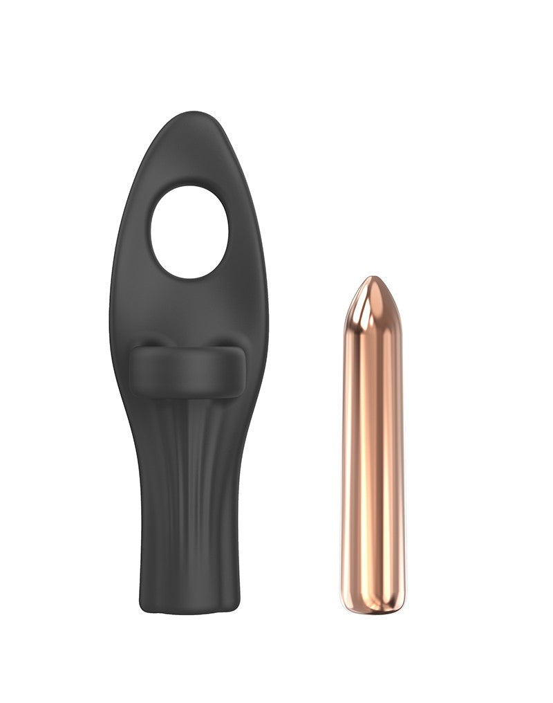 Love to Love - Tickle Me - Vinger Vibrator - Zwart-Erotiekvoordeel.nl