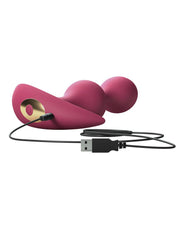 Love to Love - Twinny Bud - Buigbare Vibrerende Buttplug - Roze-Laced-up.nl