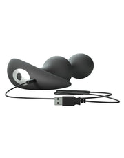 Love to Love - Twinny Bud - Buigbare Vibrerende Buttplug - Zwart-Laced-up.nl