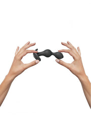 Love to Love - Twinny Bud - Buigbare Vibrerende Buttplug - Zwart-Laced-up.nl