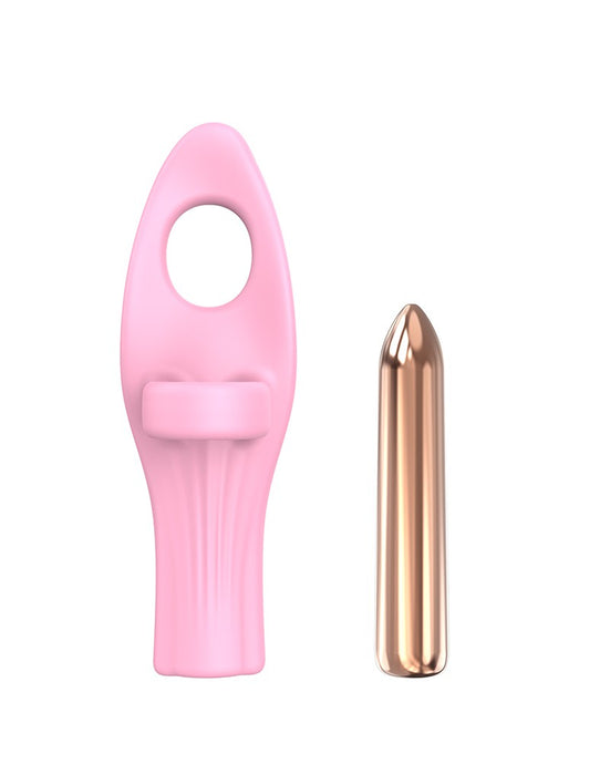 Love to Love - Tickle Me - Vinger Vibrator - Roze-Laced-up.nl