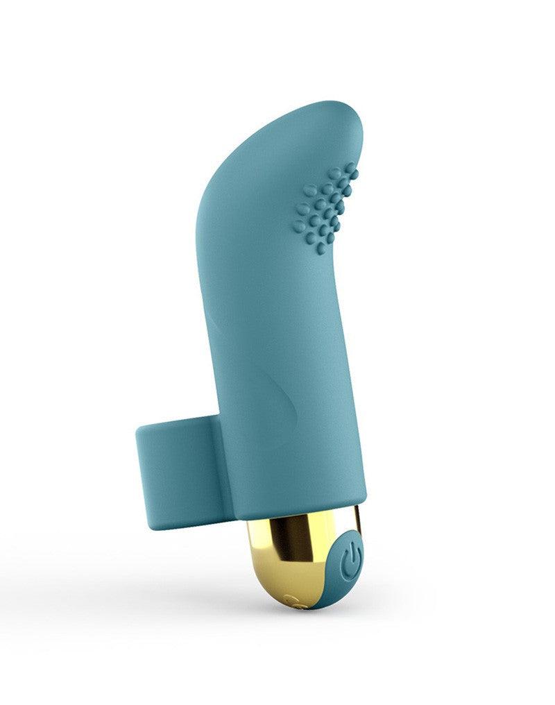 Love to Love - Touch Me - Vinger Vibrator - Petrol-Laced-up.nl
