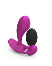 Love to Love - Witty - P-spot/Anaal & G-spot Vibrator met Afstandsbediening - Roze-Laced-up.nl