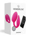 Love to Love - Wonderlove - Partner Vibrator Met 2 Motoren En Afstandsbediening - Roze-Laced-up.nl