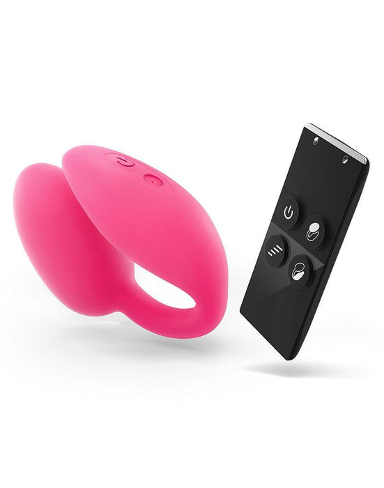 Love to Love - Wonderlove - Partner Vibrator Met 2 Motoren En Afstandsbediening - Roze-Laced-up.nl