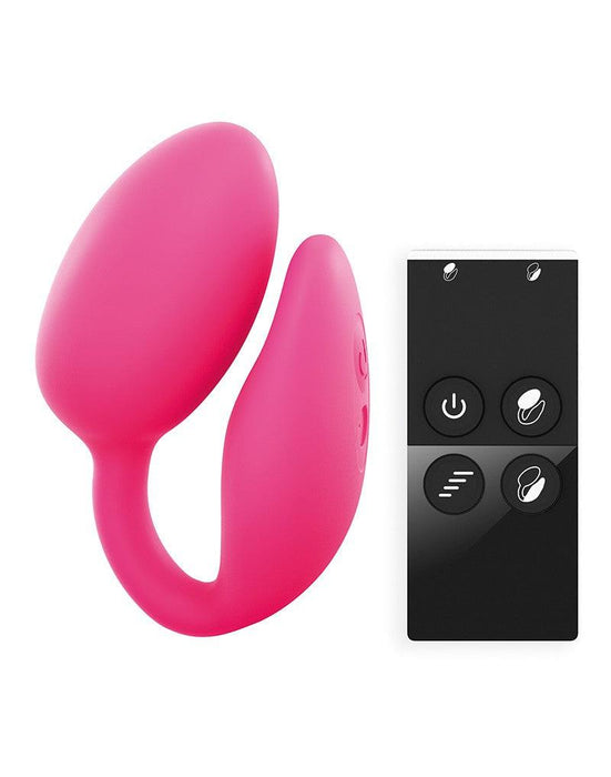 Love to Love - Wonderlove - Partner Vibrator Met 2 Motoren En Afstandsbediening - Roze-Laced-up.nl