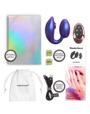 Love to Love - Wonderlover - Luchtdruk Vibrator en G-spot Vibrerend Eitje - Paars-Laced-up.nl