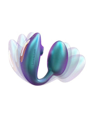 Love to Love - Wonderlover - Luchtdruk Vibrator en G-spot Vibrerend Eitje - Turquoise-Laced-up.nl