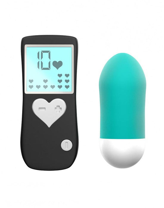 Love to Love - Cry Baby - Vibrerend Eitje Met Afstandsbediening - Turquoise-Laced-up.nl