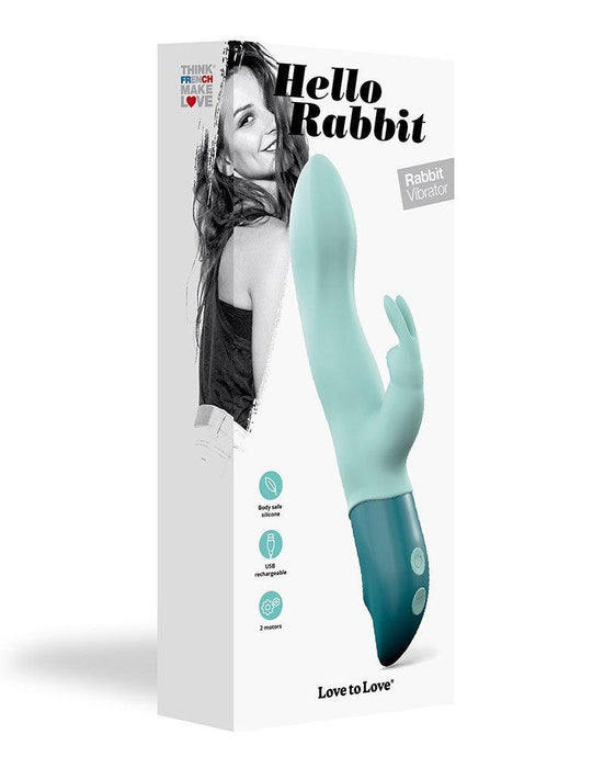 Love to Love - Hello Rabbit - Rabbit Vibrator - Mintgroen-Laced-up.nl