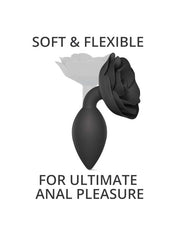 Love to Love - Open Roos Buttplug - Maat L - Zwart-Laced-up.nl