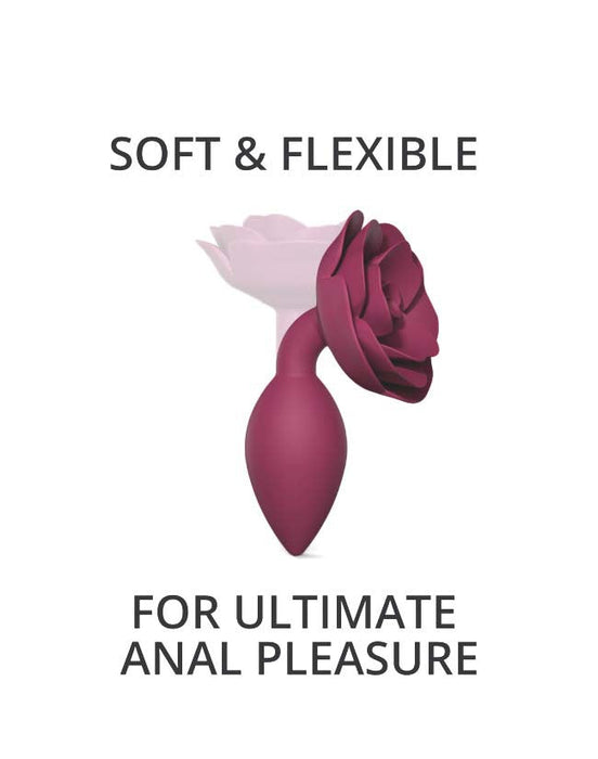 Love to Love - Open Roos Buttplug - Maat M - Rood-Laced-up.nl