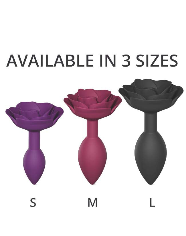Love to Love - Open Roos Buttplug - Maat M - Rood-Laced-up.nl