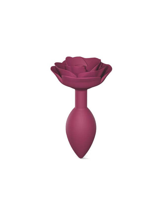 Love to Love - Open Roos Buttplug - Maat M - Rood-Laced-up.nl