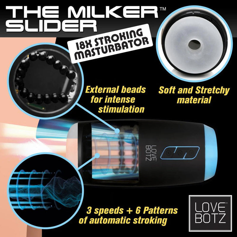 LoveBotz - The Milker Slider Stroking Masturbator - Laced-up.nl