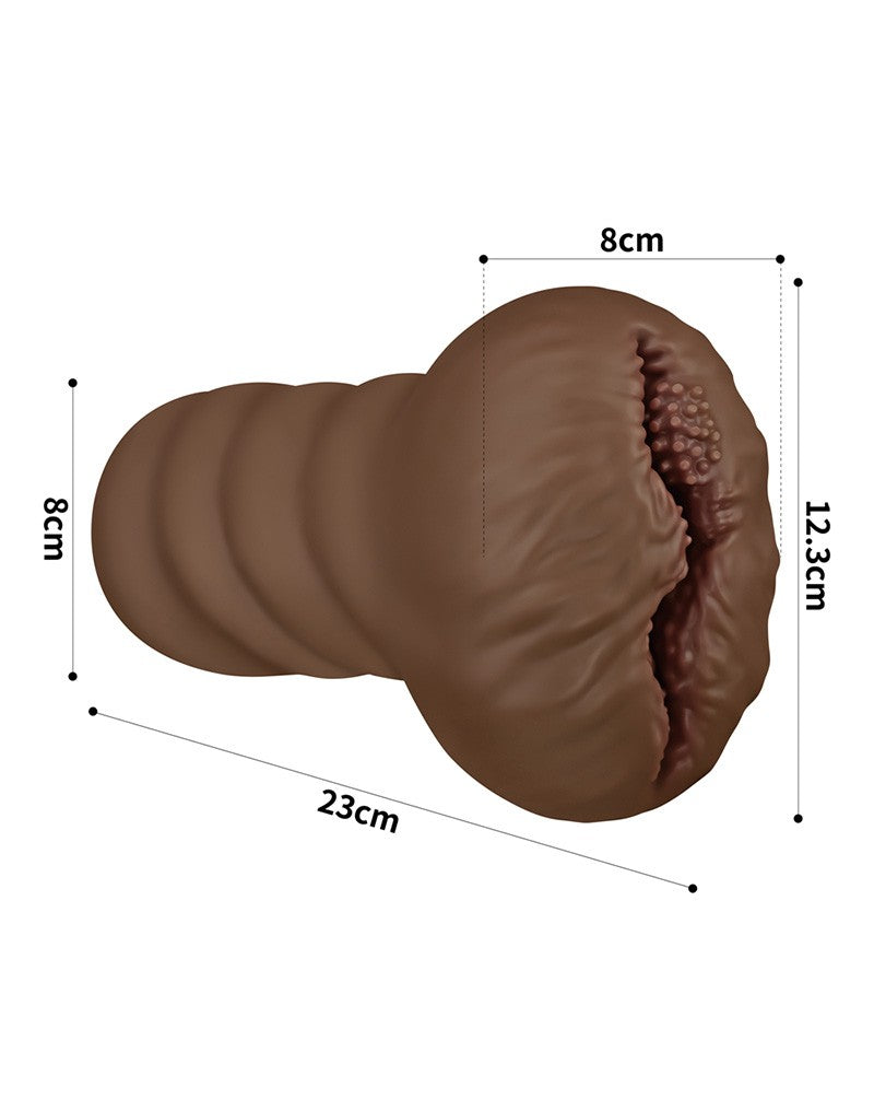 LoveToy - Alien's Pie 1 - Stroker Masturbator - Donkere Huidskleur-Erotiekvoordeel.nl