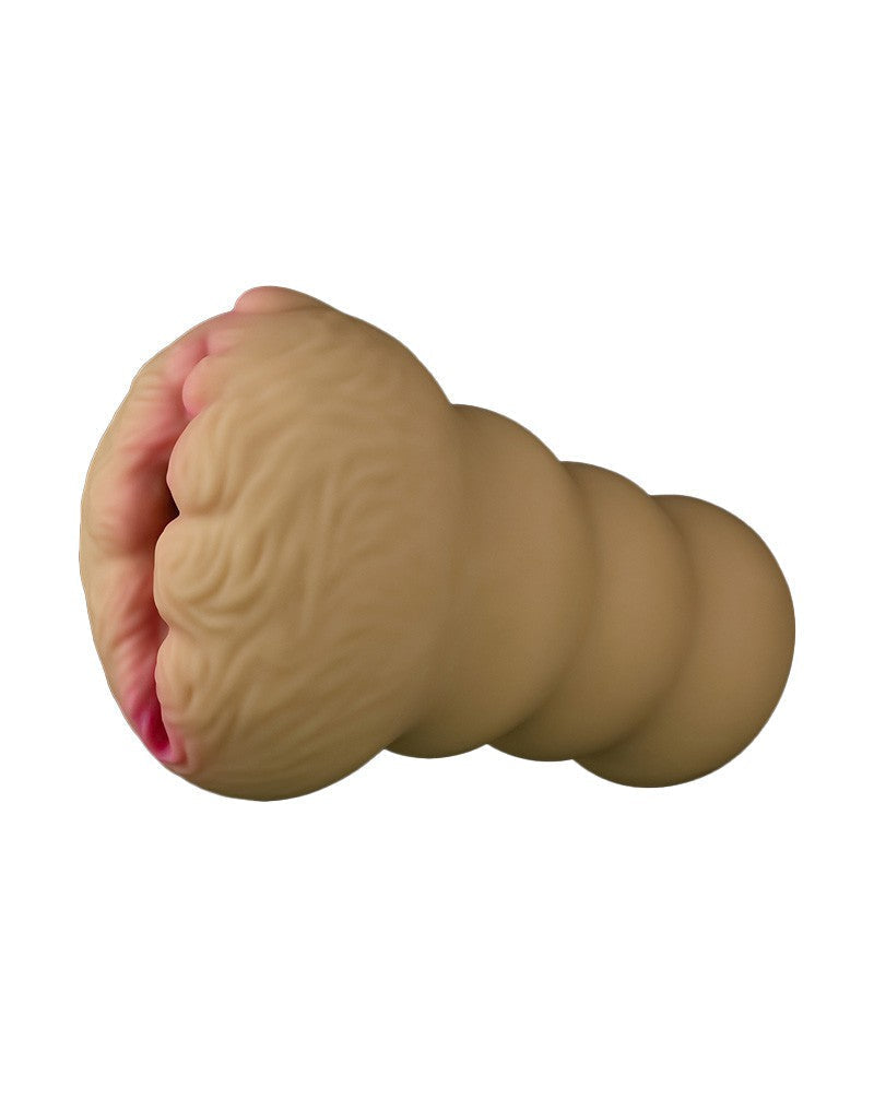 LoveToy - Alien's Pie 3 - Stroker Masturbator - Lichte Huidskleur-Erotiekvoordeel.nl