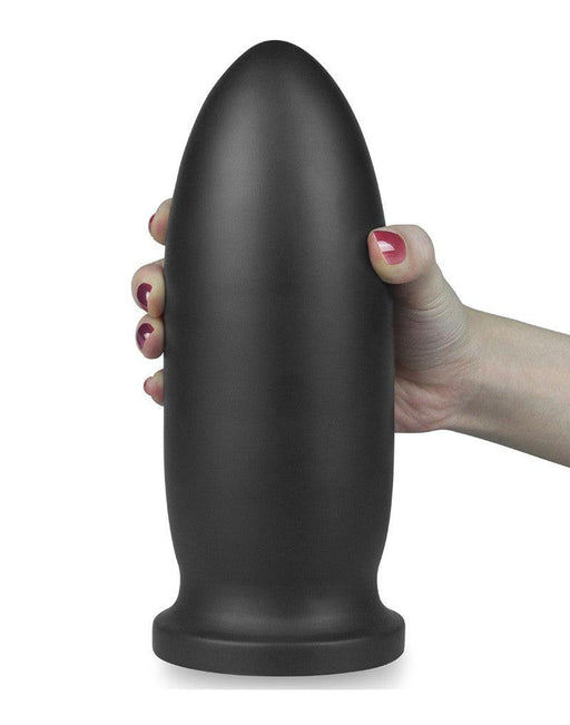 LoveToy - Anal Bomber - King Size Buttplug - Diameter 8.5 cm - Lengte 23 cm - PVC - Zwart-Erotiekvoordeel.nl