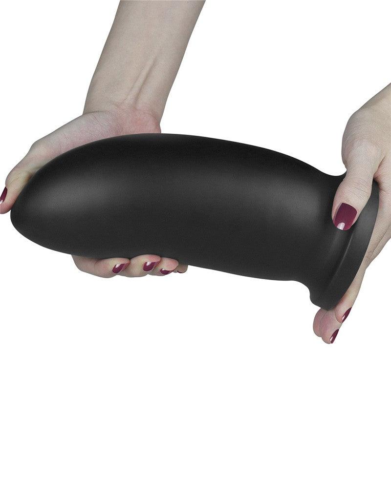 LoveToy - Anal Bomber - King Size Buttplug - Diameter 8.5 cm - Lengte 23 cm - PVC - Zwart-Erotiekvoordeel.nl