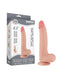 LoveToy - Sliding Skin Dildo - Lengte 20 cm - Diameter 3.8 cm - Lichte Huidskleur-Laced-up.nl