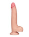 LoveToy - Sliding Skin Dildo - Lengte 20 cm - Diameter 3.8 cm - Lichte Huidskleur-Laced-up.nl