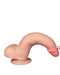 LoveToy - Sliding Skin Dildo - Lengte 20 cm - Diameter 3.8 cm - Lichte Huidskleur-Laced-up.nl