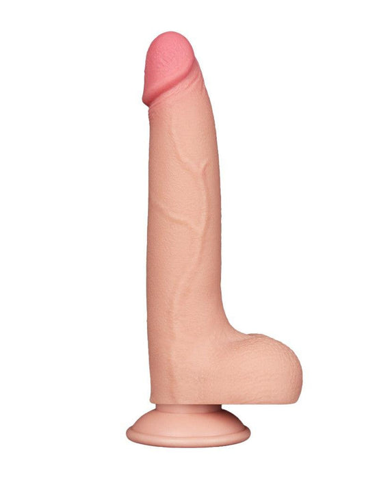 LoveToy - Sliding Skin Dildo - Lengte 20.8 cm - Diameter 4 cm - Lichte Huidskleur-Laced-up.nl