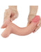 LoveToy - Sliding Skin Dildo - Lengte 20.8 cm - Diameter 4 cm - Lichte Huidskleur-Laced-up.nl