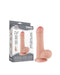 LoveToy - Sliding Skin Dildo - Dubbellaagse Dildo - Lengte 18.3 cm - Diameter 3.5 cm - Lichte Huidskleur-Laced-up.nl