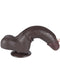 LoveToy - Dildo Met Sliding Skin Technologie - 22 cm x Ø 4,3 cm - Bruin-Laced-up.nl