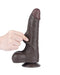 LoveToy - Dildo Met Sliding Skin Technologie - 22 cm x Ø 4,3 cm - Bruin-Laced-up.nl