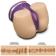 Masturbateur LoveToy à double moteur - Vagin et anus - 7 modes de vibration - Laced-up.nl