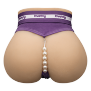 Masturbateur LoveToy à double moteur - Vagin et anus - 7 modes de vibration - Laced-up.nl