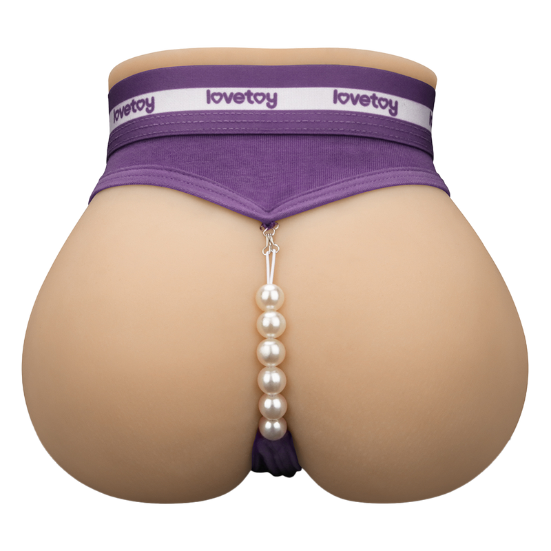 Masturbateur LoveToy à double moteur - Vagin et anus - 7 modes de vibration - Laced-up.nl