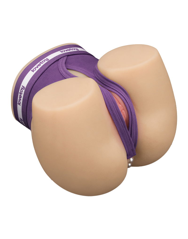 Masturbateur LoveToy à double moteur - Vagin et anus - 7 modes de vibration - Laced-up.nl