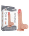 LoveToy - Dubbellaags Dildo - Glijdende Huid Dildo - Lengte 19.5 cm - Diameter 3.7 cm - Lichte Huidskleur-Laced-up.nl