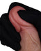 LoveToy - Dubbellaags Siliconen Dildo - 18,5 cm x Ø 3,7 cm - Bruin-Laced-up.nl