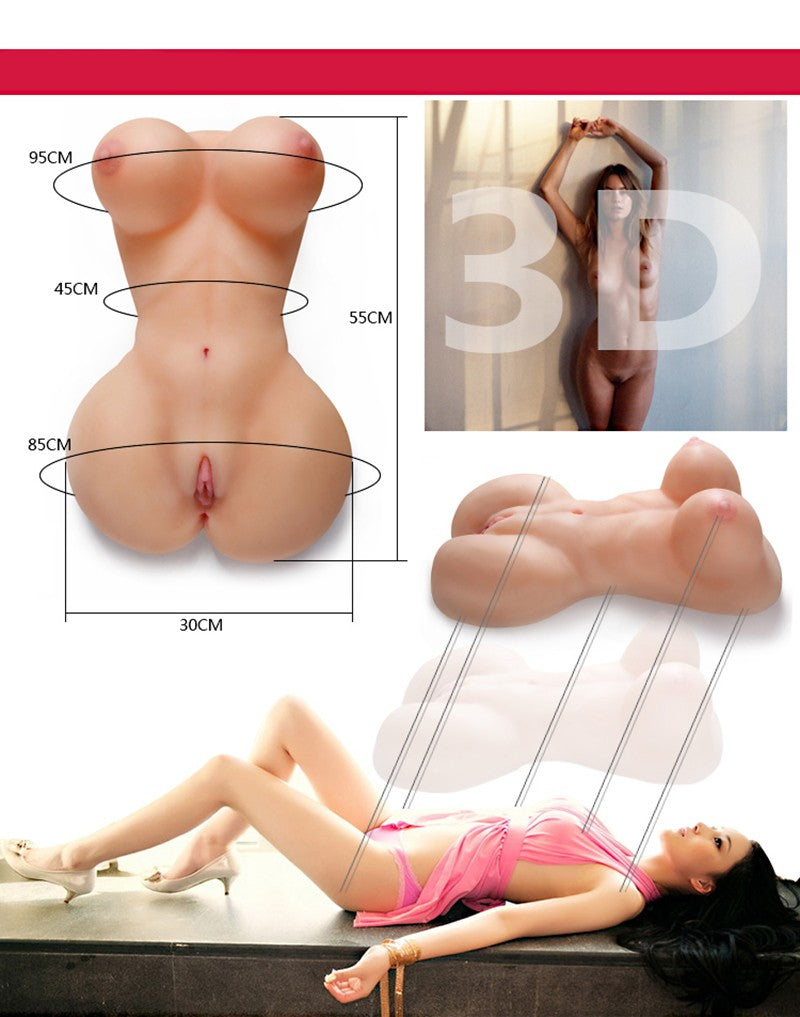 LoveToy - F*ck Me Bare Mega Masturbador - ¡Pesa casi 10 kg!-Erotiekvoordeel.nl