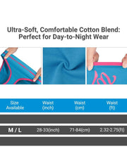 LoveToy - Getting me Wet - Bedrukt Vibrerend Sexy Slipje - Blauw-laced-up.nl