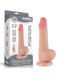 LoveToy - Glijdende Huid Dildo - Dubbellaags Dildo - Lengte 19.5 cm - Diameter 3.6 cm - Lichte huidskleur-Laced-up.nl