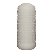 LoveToy - Knights Ring - Vibrerende Dual Purpose Sleeve - Drip - Wit-Erotiekvoordeel.nl