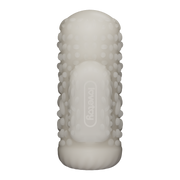 LoveToy - Knights Ring - Vibrerende Dual Purpose Sleeve - Drip - Wit-Erotiekvoordeel.nl