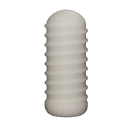 LoveToy - Knights Ring - Vibrerende Dual Purpose Sleeve - Golvend - Wit-Erotiekvoordeel.nl