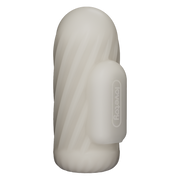 LoveToy - Knights Ring - Vibrerende Dual Purpose Sleeve - Spiraal - Wit-Erotiekvoordeel.nl