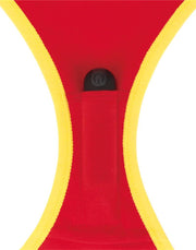 LoveToy - Let's Vibe and Fuck - Bedrukt Vibrerend Sexy Slipje - Rood-laced-up.nl