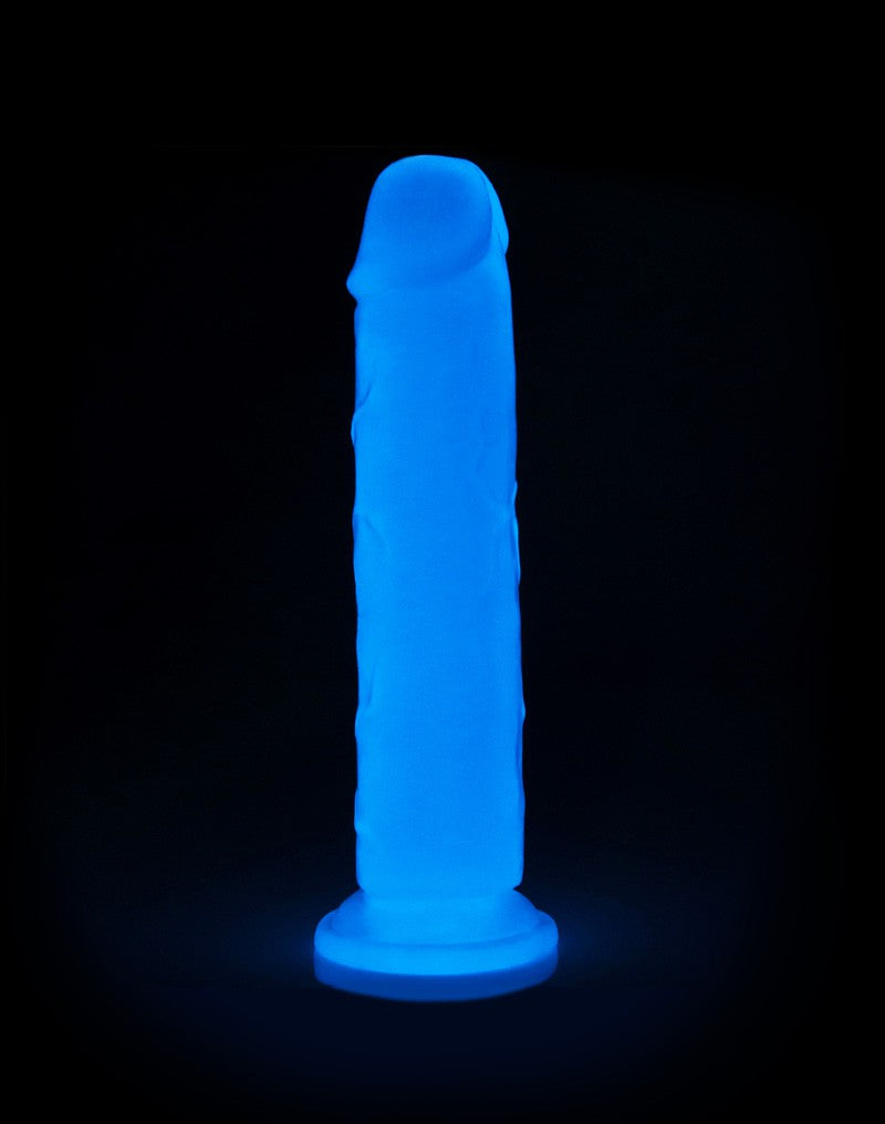 LoveToy - Lumino Play - Dildo - 21 cm - Glow-in-the-Dark - Laced-up.nl