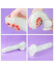 LoveToy - Lumino Play - Dildo - 21.5 cm - Glow In The Dark-Laced-up.nl